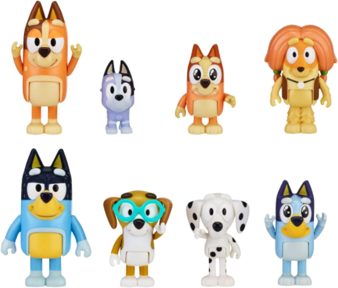Bluey Family and Friends 8-Figure Pack