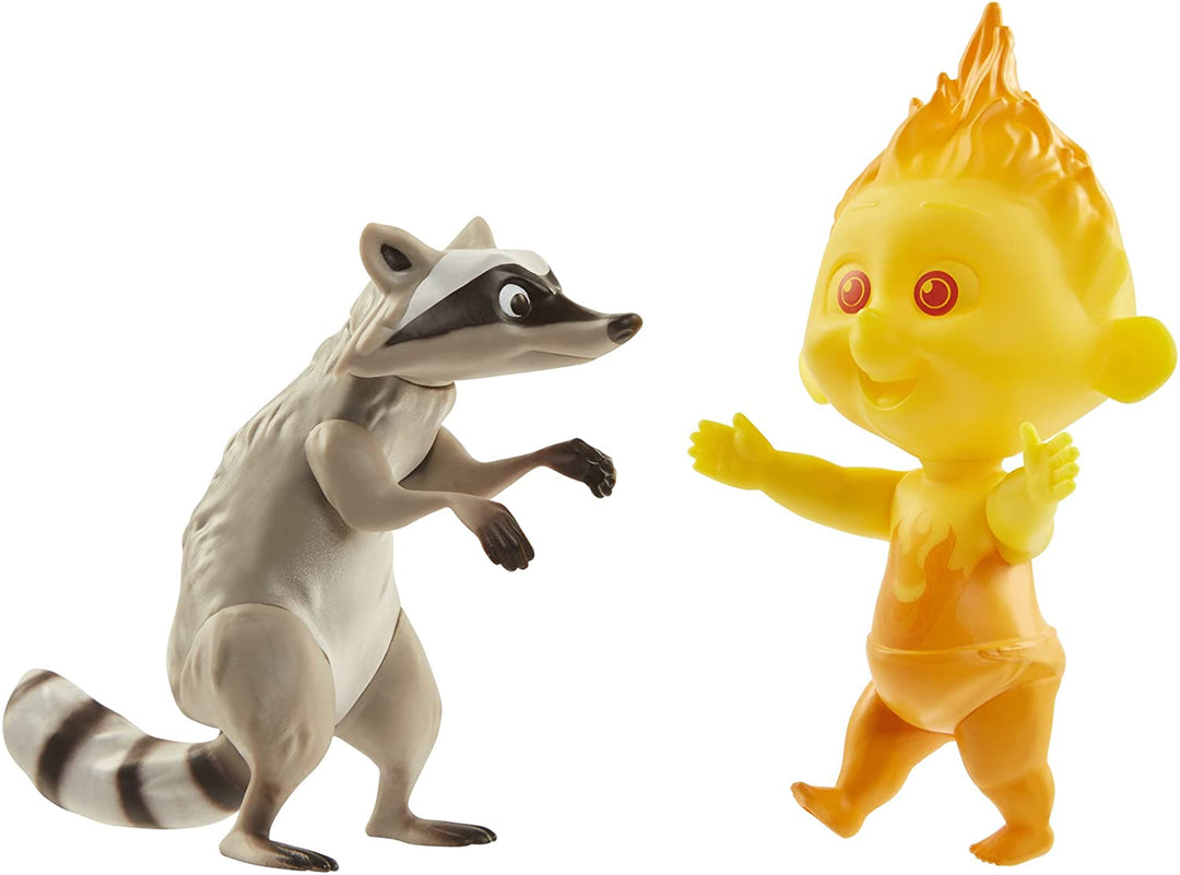 Figurines Jack Jack &amp; Raton Laveur