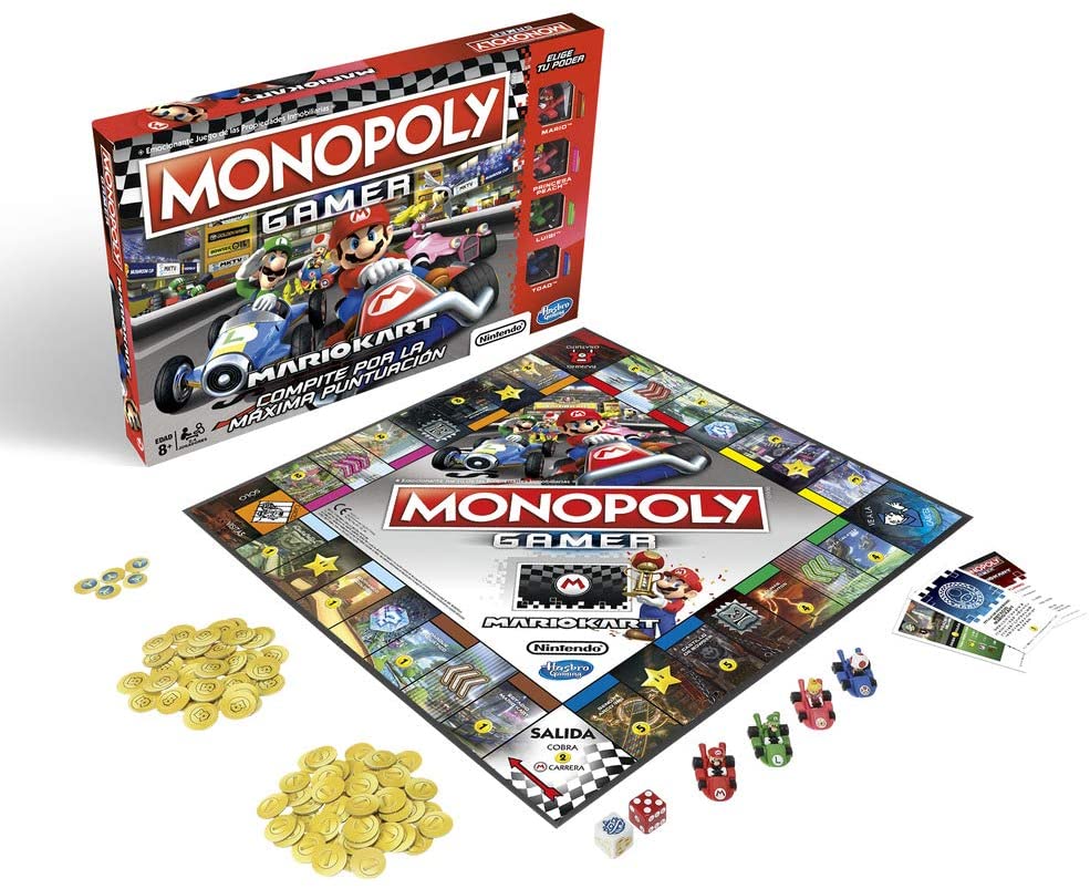 Monopoly – Gamer Mario Kart, Mehrfarbig (Hasbro E1870105)