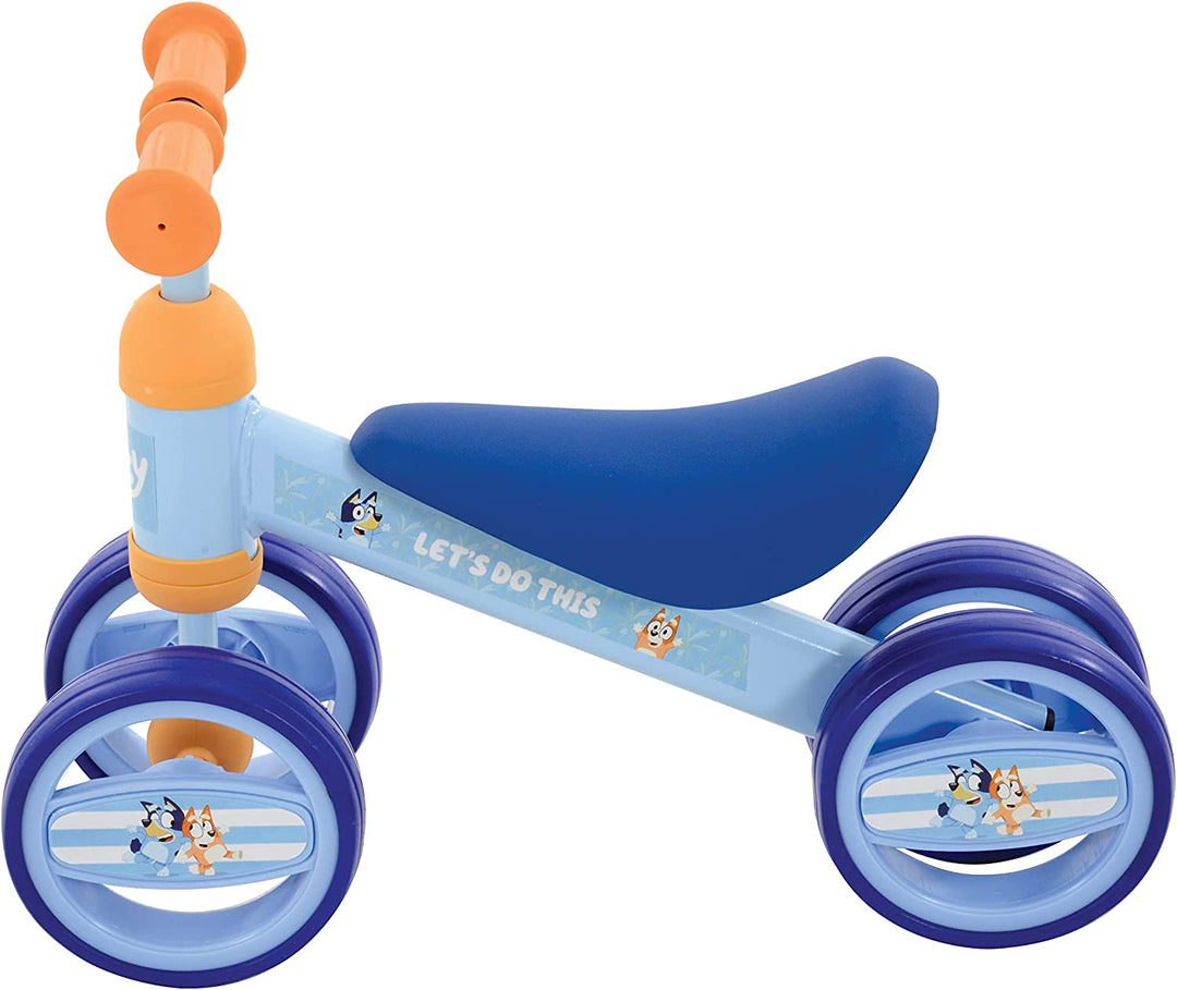 Bluey M004680 Bobble Ride On, Mehrfarbig, 37 cm x 17 cm x 47 cm