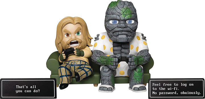 Beast Kingdom Avengers Endgame Bro Thor &amp; Korg SDCC 2021 Standard