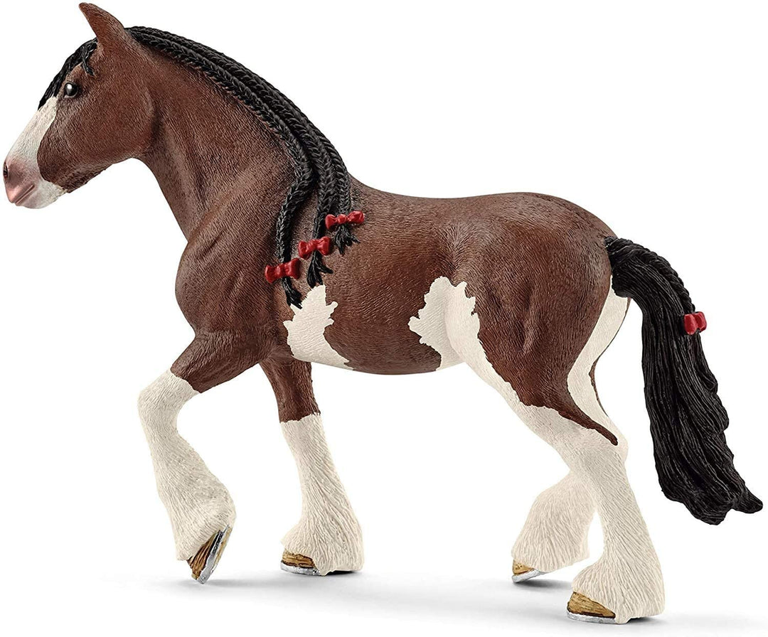 Schleich Farm World Clydesdale Stute Spielzeugfigur (13809)