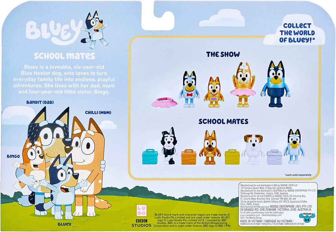 BLUEY S7 FIGURE 4PK - SCHOOL MATES PK (NAME TBC)