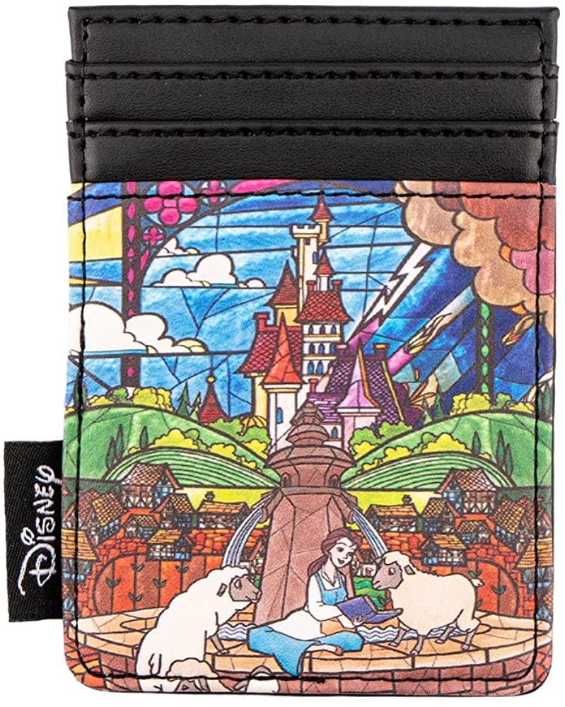 Loungefly Disney Princess Castle Series Belle Cardholder