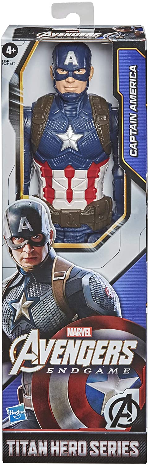 Marvel Avengers Captain America Titan Hero 30cm Action Figure