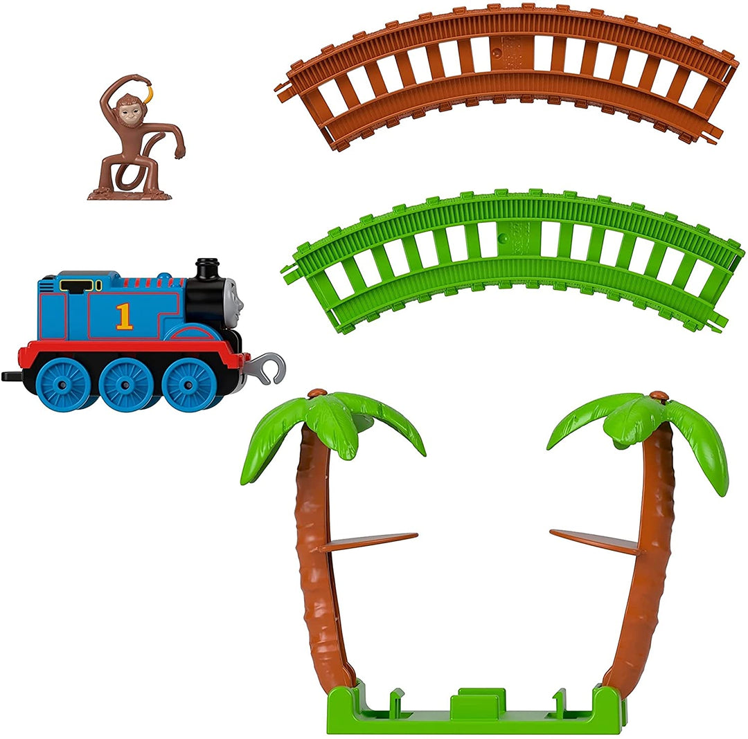 Thomas &amp; Friends Trackmaster - Set da gioco Monkey Trouble Thomas