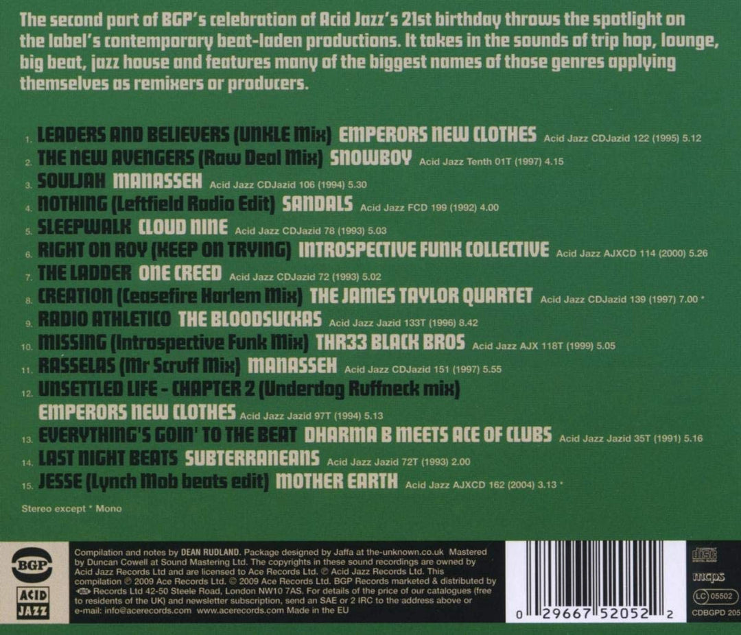 London Street Beats 1988-2009:21 Years Of Acid Jazz Records [Audio CD]