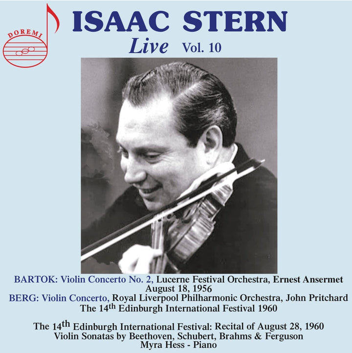 Isaac Stern Live, Vol. 10 [Isaac Stern; Lucerne Festival Orchestra; Royal Liverp [Audio CD]