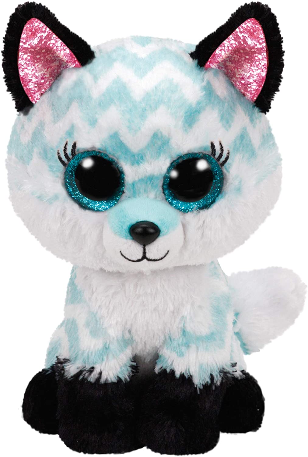 Ty UK Ltd 36491 Atlas Fox Beanie Boo Medium Med, Multicoloured