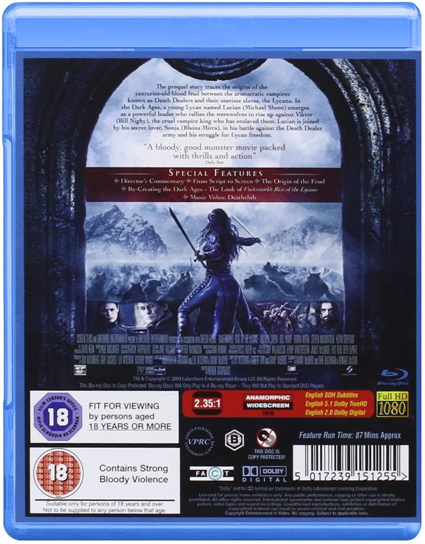 Underworld: Aufstieg der Lykaner – Action [Blu-ray]