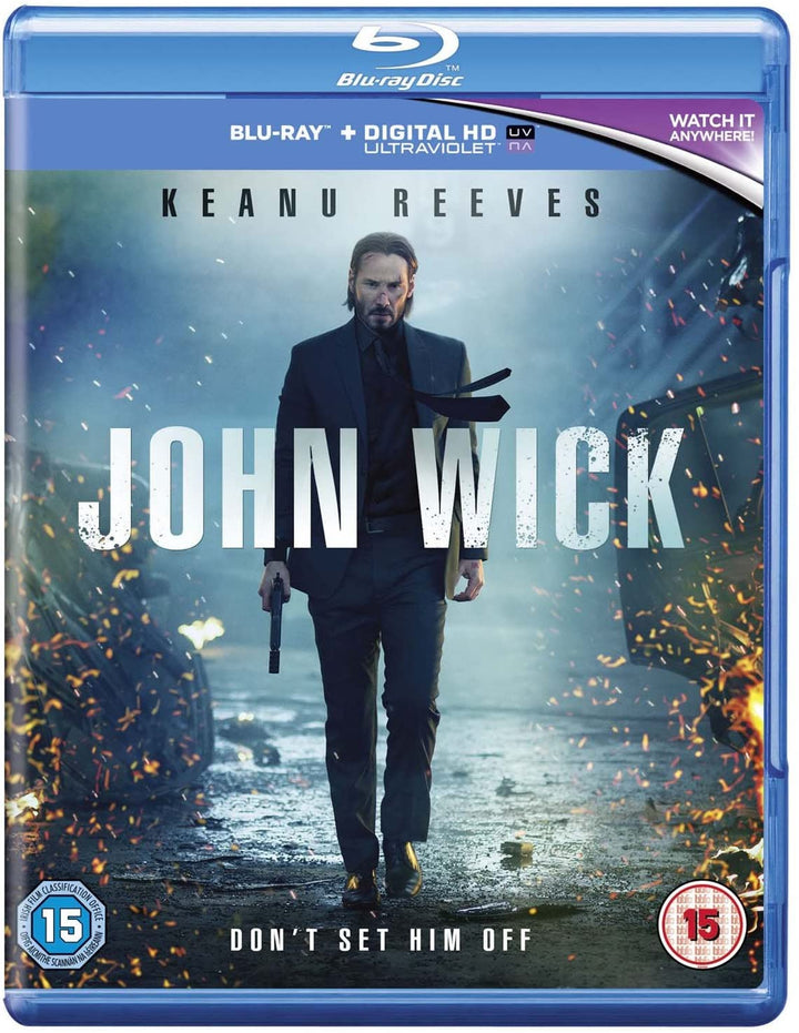 John Wick [2015] [Region Free] – Action/Thriller [Blu-ray]