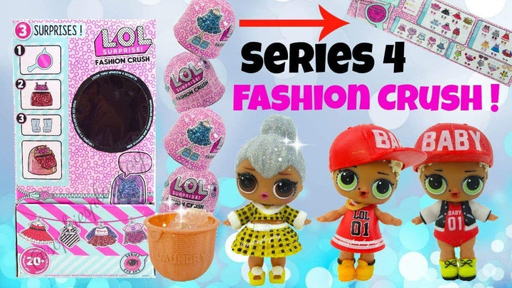 LOL Surprise!- Fashion Crush, Mehrfarbig (Giochi Preziosi Spagna LLU53001), verschiedene Farben/Modelle