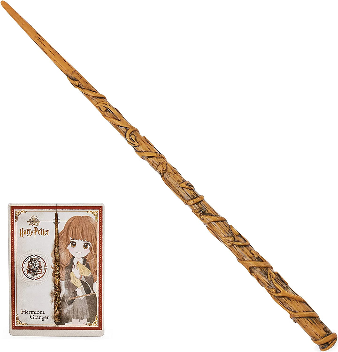 Wizarding World Authentic 30.5cm Spellbinding Hermione Granger Wand with Collect