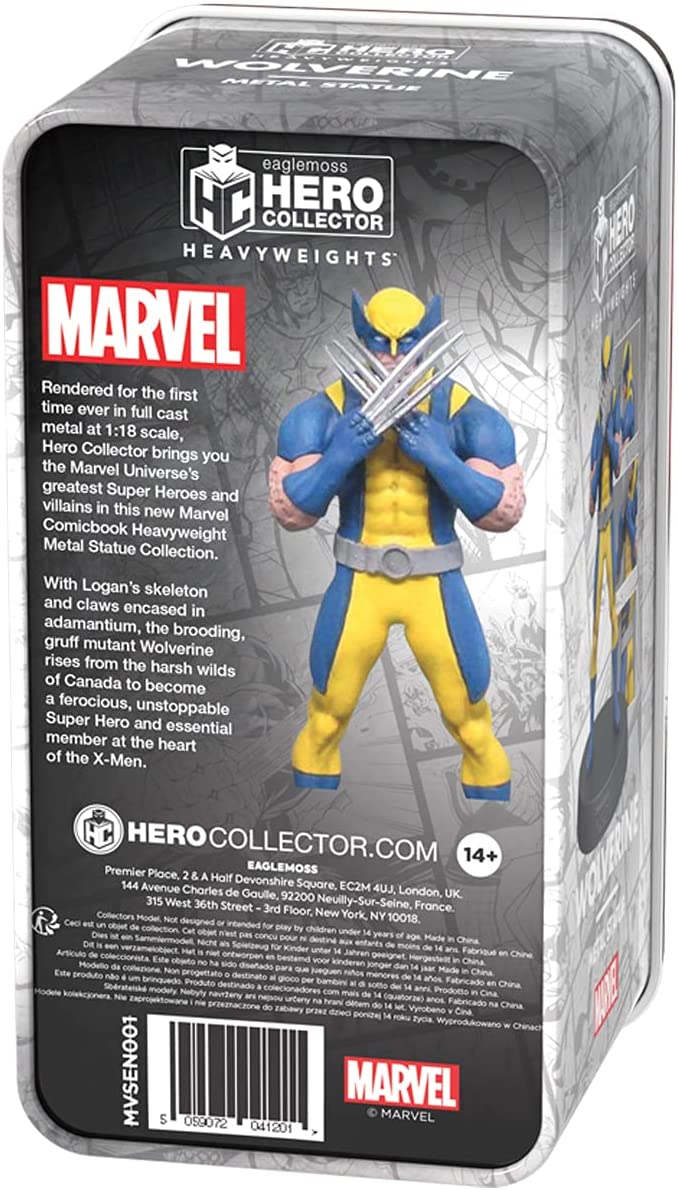 Marvel - Wolverine Marvel Comics Heavyweights Figurine - Marvel Heavyweights by