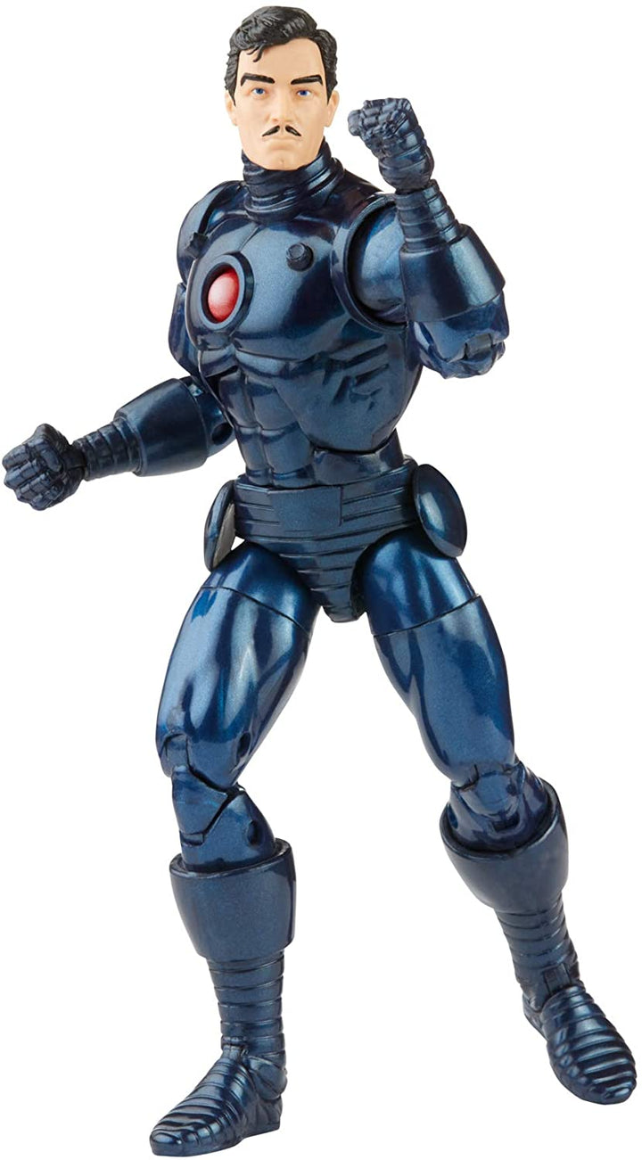 Hasbro Marvel Legends Series 6-Zoll-Stealth-Iron-Man-Actionfigur, inklusive 5 Zubehörteilen und 1 Build-A-Figure-Teil, Premium-Design und Artikulation, mehrfarbig, F0357