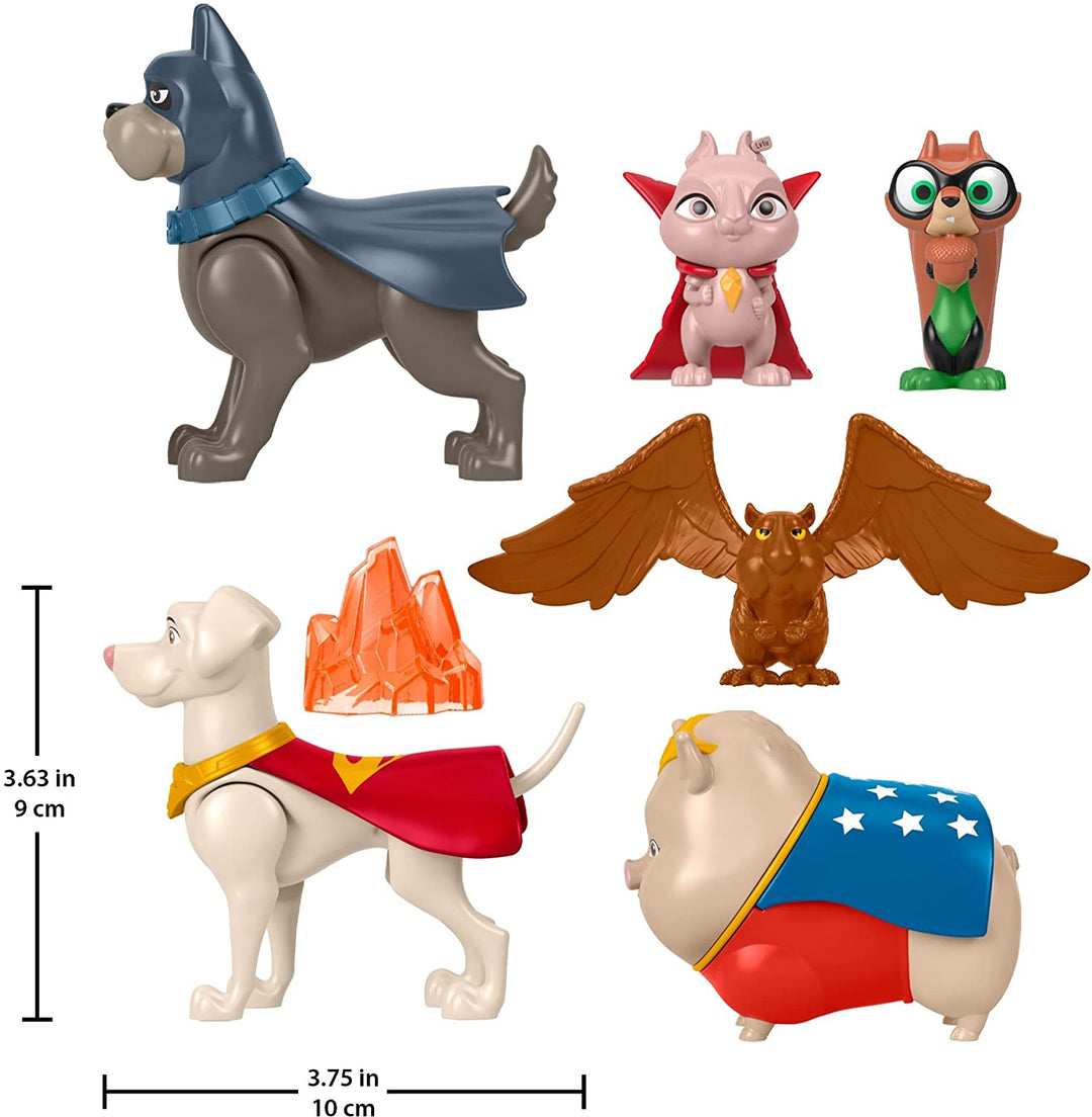 Fisher-Price DC League of Super-Pets Figuren-Multipack