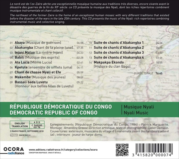 Demokratische Republik Kongo – Nyali Music – [Audio-CD]