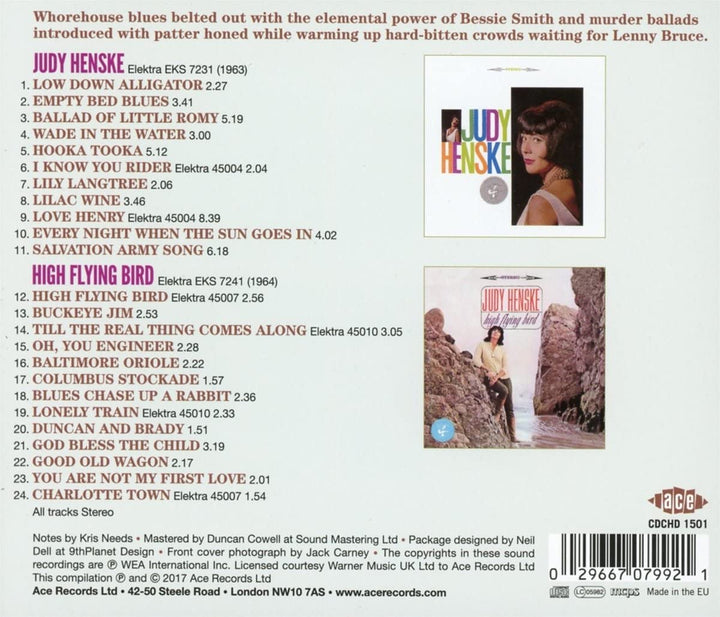 Judy Henske - The Elektra Albums [Audio CD]