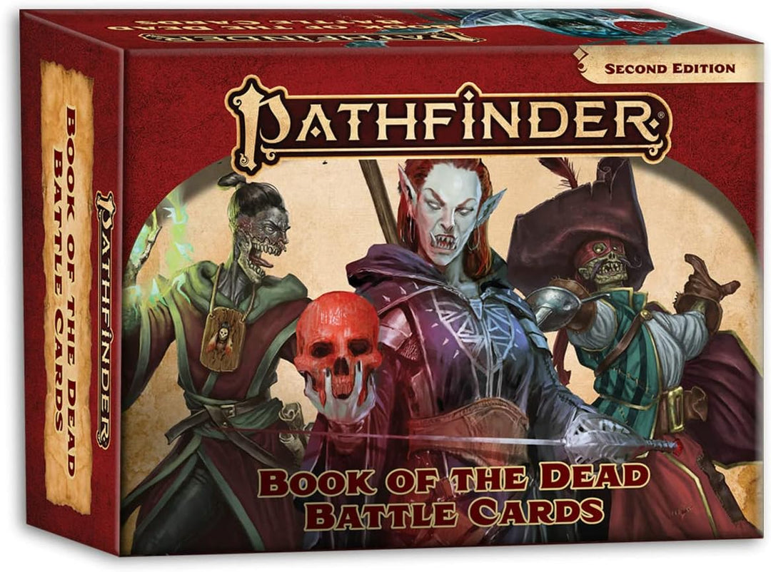 Pathfinder 2. Auflage: Buch der Toten-Kampfkarten