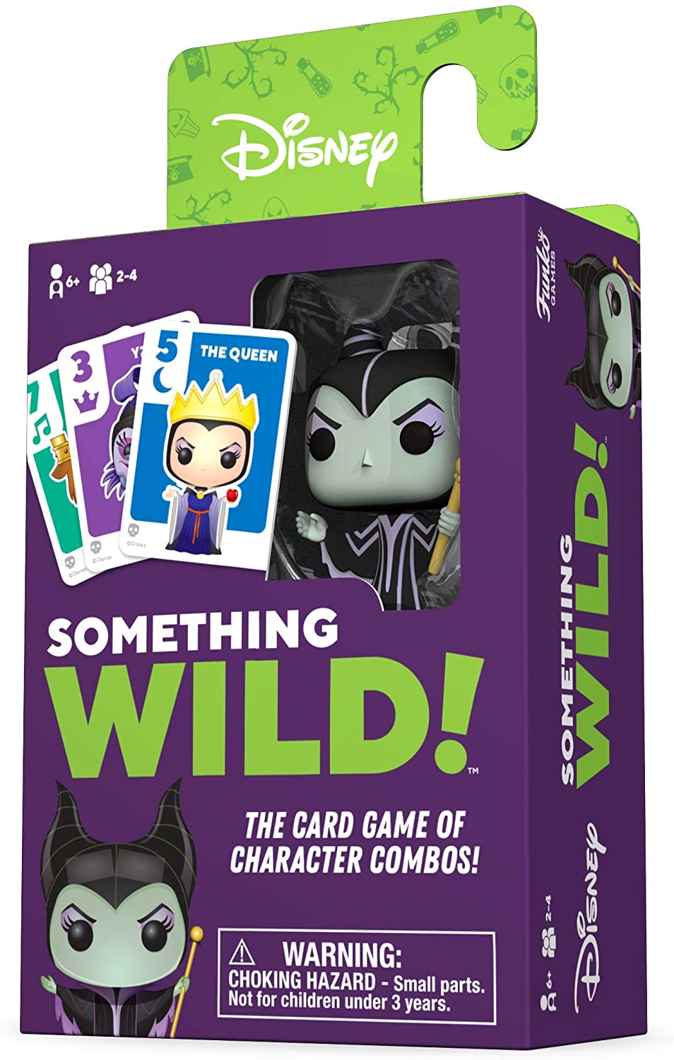 Funko 49356 Board Games 49356 Signature Something Wild Card Game-Villains, Multicolour