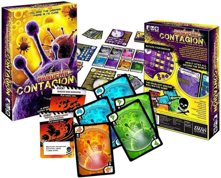 Z-Man Games | Pandemic Contagion | Board Game | Ages 14+ | For 2 to 4 Players