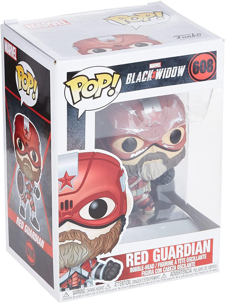 Marvel Black Widow Red Guardian Funko 46686 Pop! Vinyl #608 - Yachew