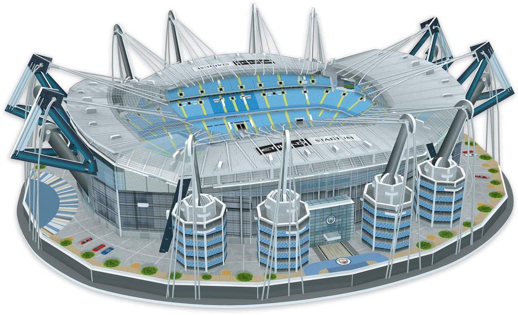 Paul Lamond - Puzzle 3D del estadio Etihad Stadium del Manchester City Fc 3885