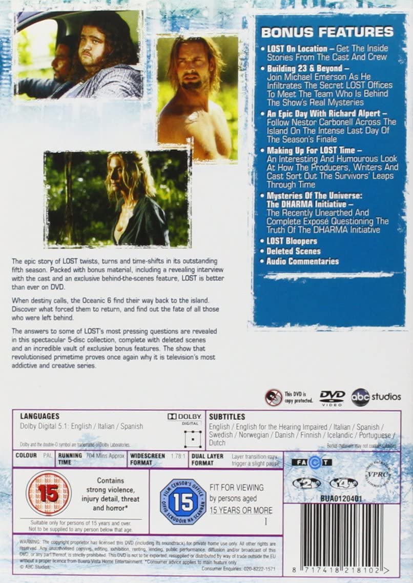 Lost – Staffel 5 – Mystery [DVD]