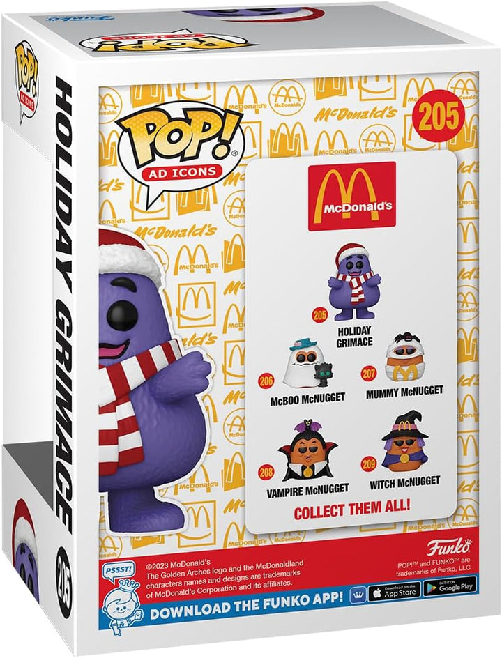 Funko POP! Werbesymbole: McDonalds – Grimace – (HLDY) – McDonald’s – Vin zum Sammeln