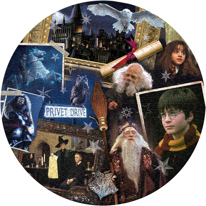 Winning Moves 784 WM00370 Harry Potter Kids Round 500pce, Philosopher's Stone 500 Piece Puzzle