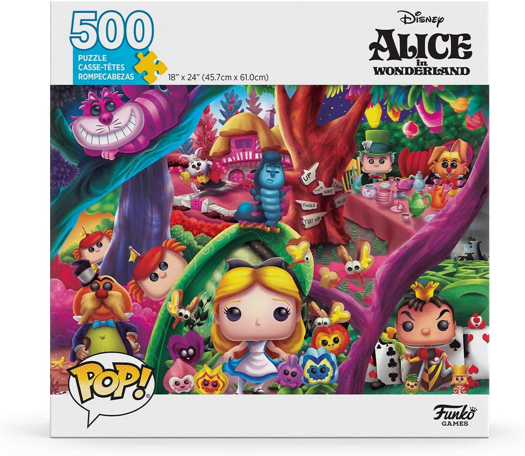 POP! Puzzles - Disney: Alice im Wunderland (500 Teile)