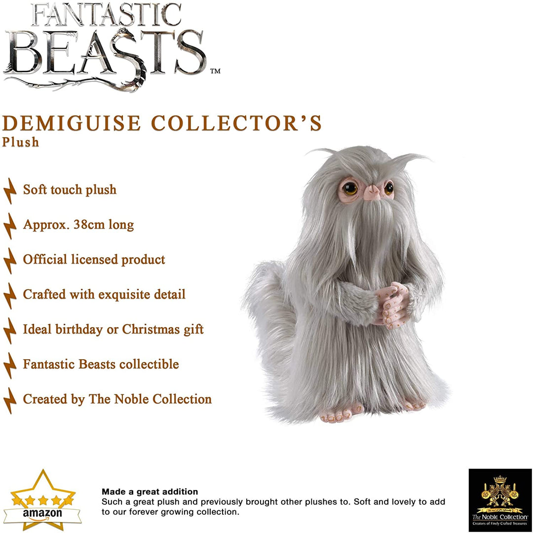 The Noble Collection Fantastic Beasts Demiguise Sammlerplüsch – offiziell lizenzierte 15 Zoll (38 cm) große Plüschspielzeugpuppen als Geschenke
