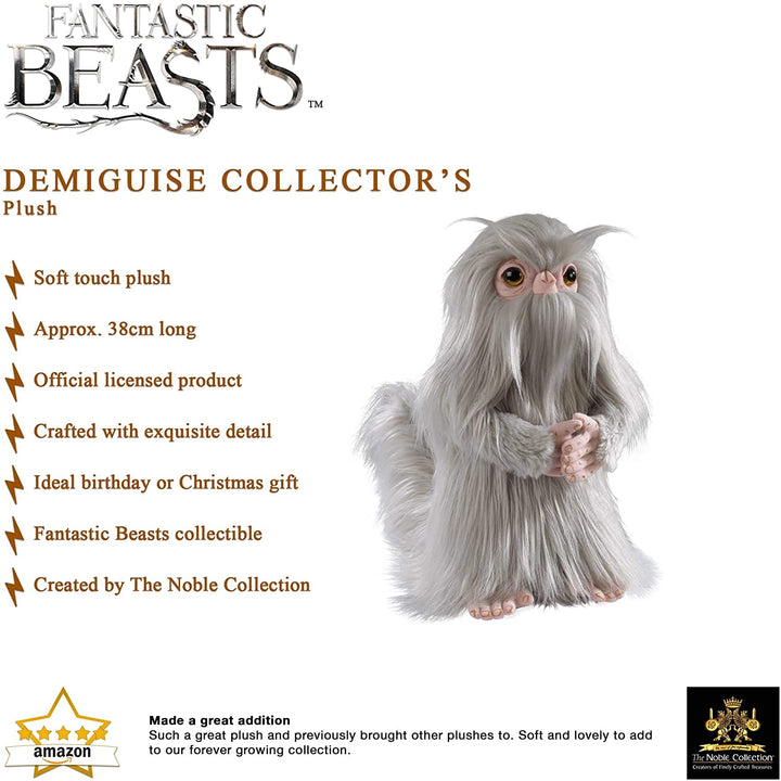 The Noble Collection Fantastic Beasts Demiguise Collector's Plush - Officially Licensed 15in (38cm) Plush Toy Dolls Gifts