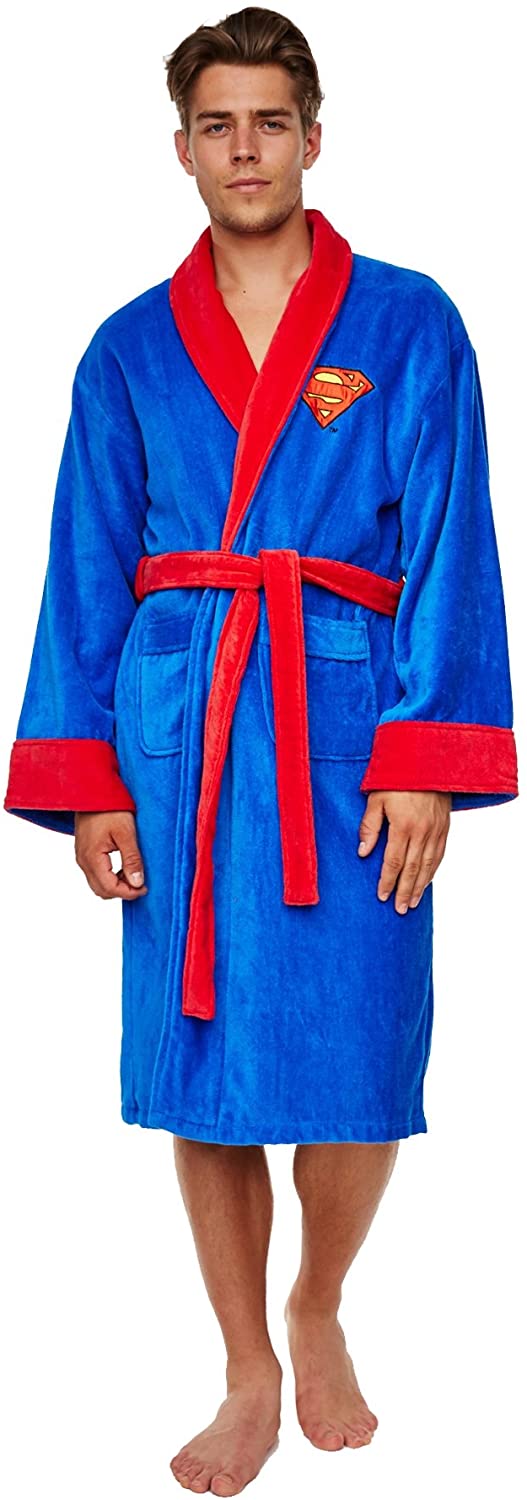 Groovy Superman Luxury Bath Robe