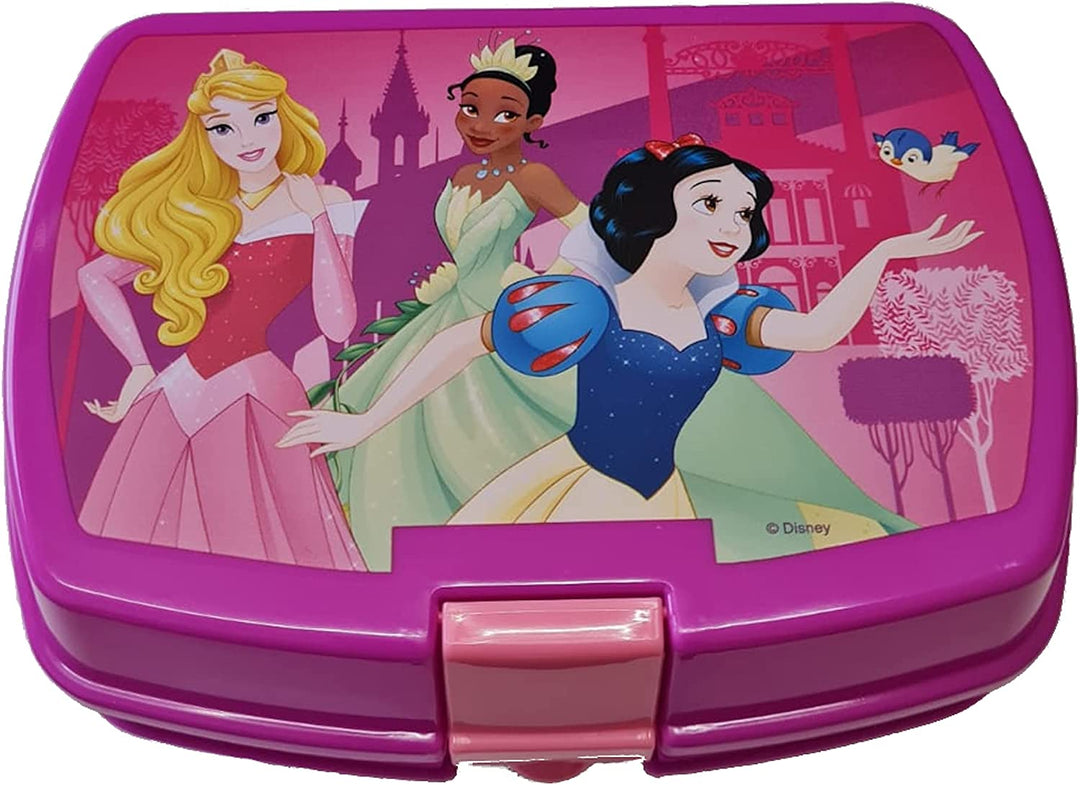 Sandwich-Snackbox für Schule, Krankenpflege, Reisen (Disney Princess)