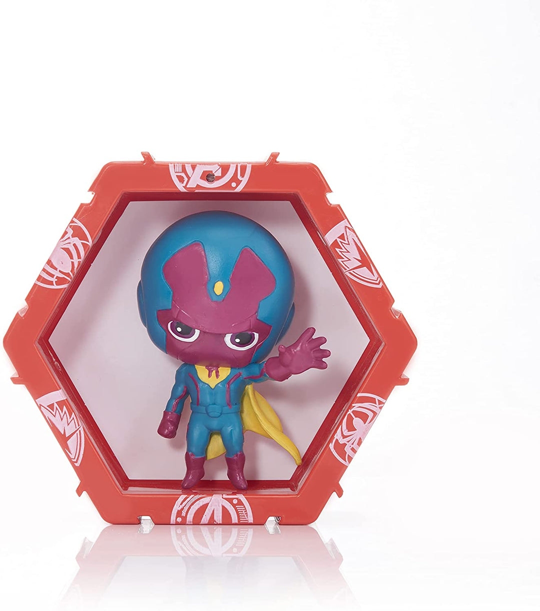 WOW! PODS Avengers Collection - Vision | Superhero Light-Up Bobble-Head Figure |