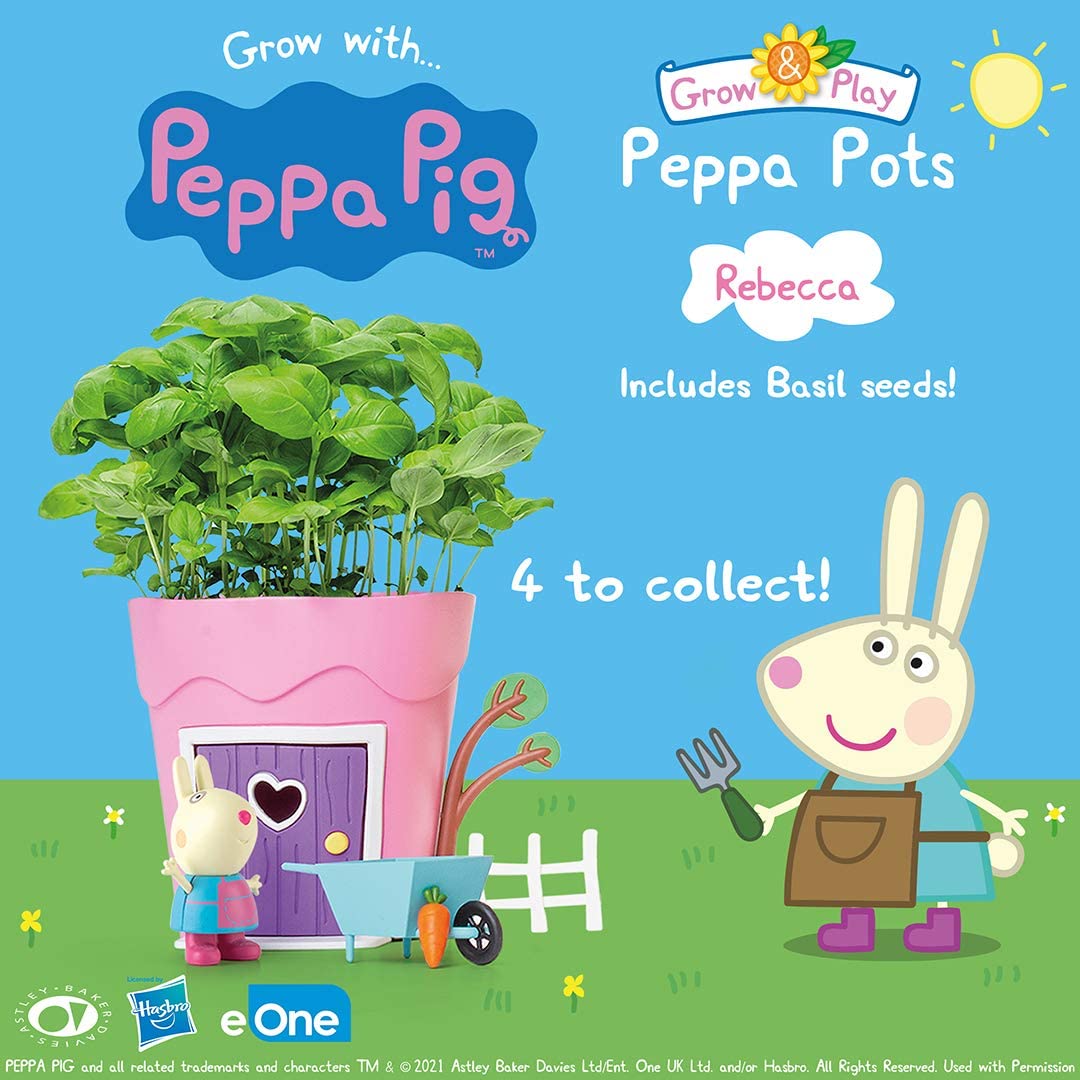 Peppa Pig Grow &amp; Play Peppa Pots – Rebecca Rabbit, PP103