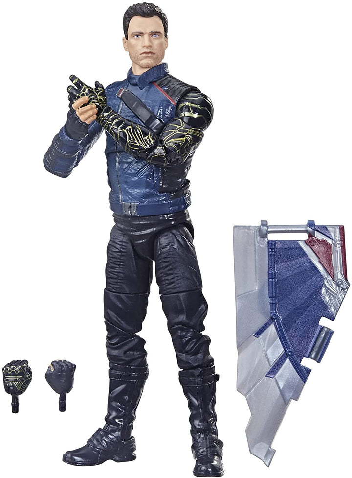 Hasbro Marvel Legends Series Avengers 15-cm Action Figure Toy Winter Soldier, Premium Design And 2 Accessories, For Kids Age 4 and Up Marvel Avengers multicolor