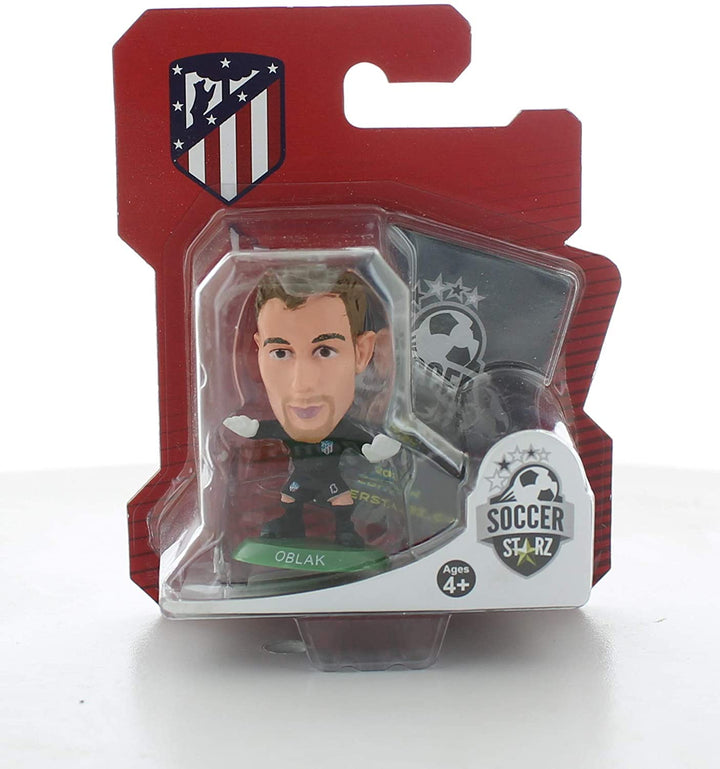 SoccerStarz SOC1058 Atletico Madrid Jan Oblak Home Kit Figurines Classiques