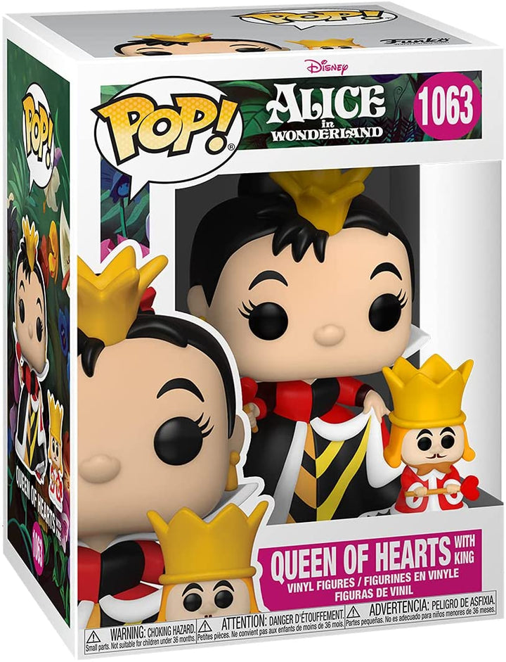 Disney Alice im Wunderland Königin der Herzen mit König Funko 55740 Pop! Vinyl Nr. 1063
