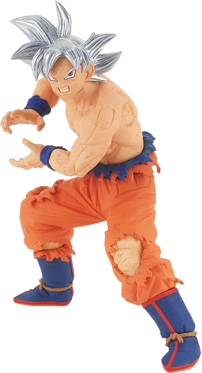 Banpresto DRAGON BALL SUPER - Ultra Instinct Goku - Figur Super Zenkai 18cm
