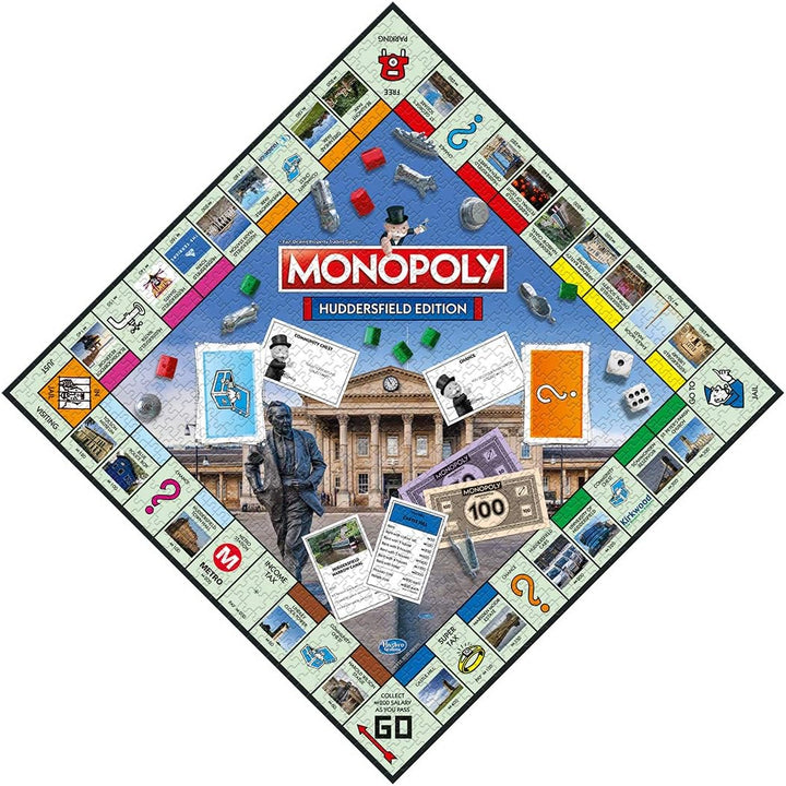 Huddersfield Monopoly 1000-teiliges Puzzlespiel
