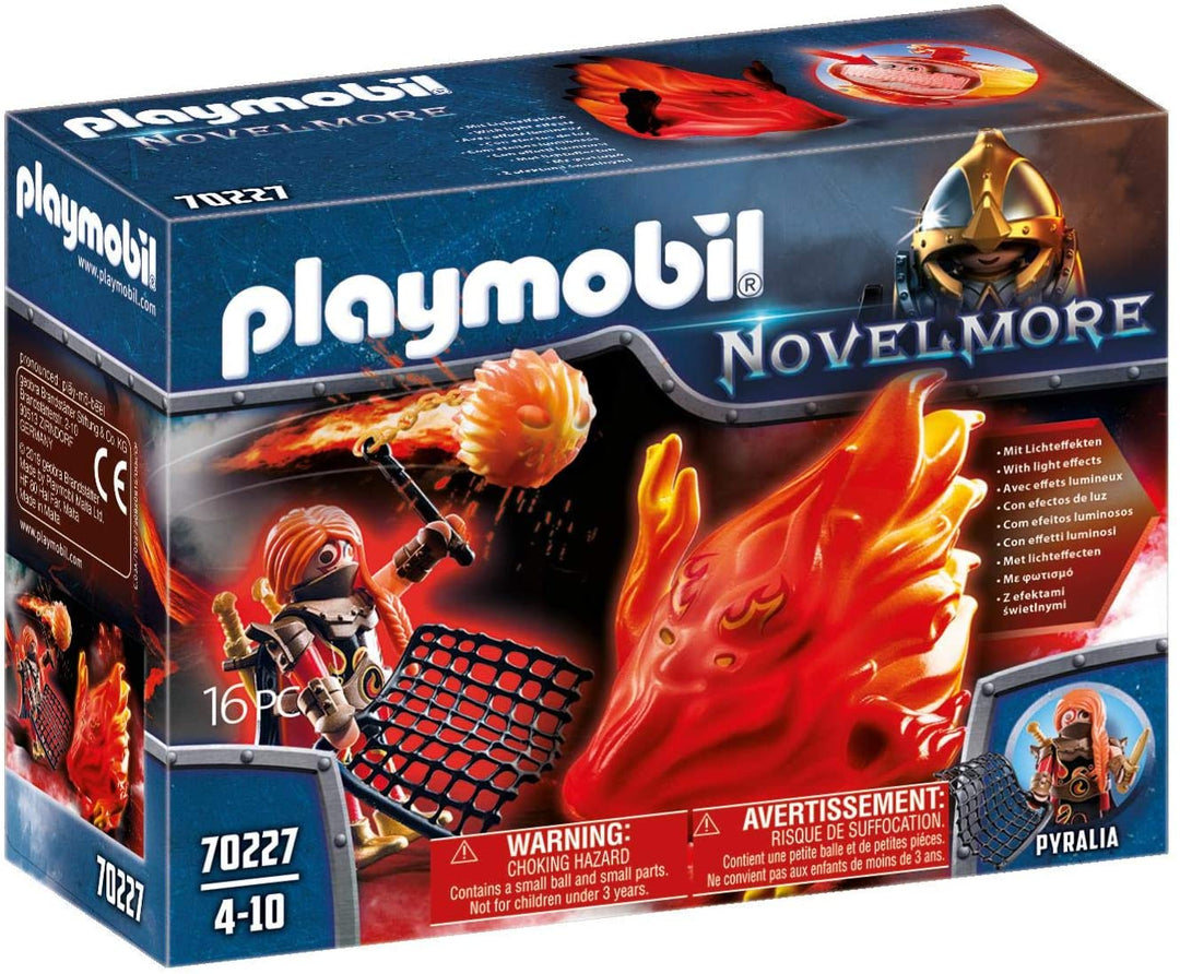 Playmobil 70227 Novelmore Knights Burnham Raiders Espíritu de fuego