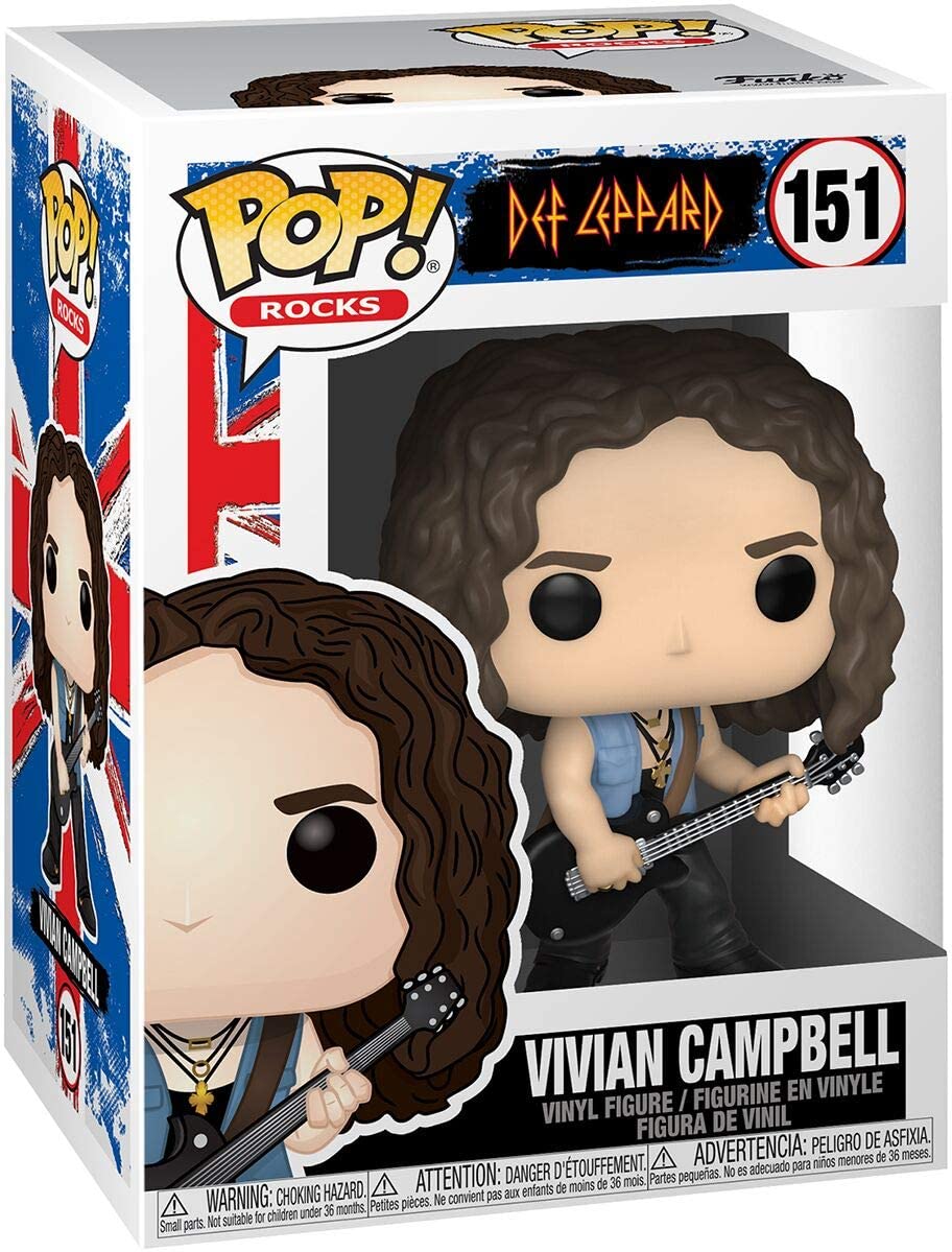 Def Leppard Vivian Campbell Funko 45037 Pop! Vinile #151