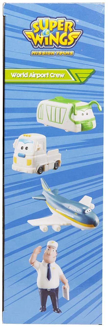 Super Wings Transform-a-Bots World Airport Series 3