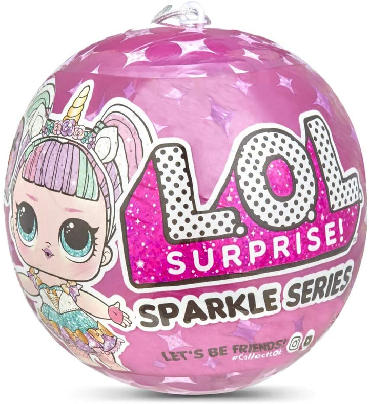 LOL Surprise Sparkle Serie 1 Ball mit 7 Süßigkeiten, verschiedene Modelle