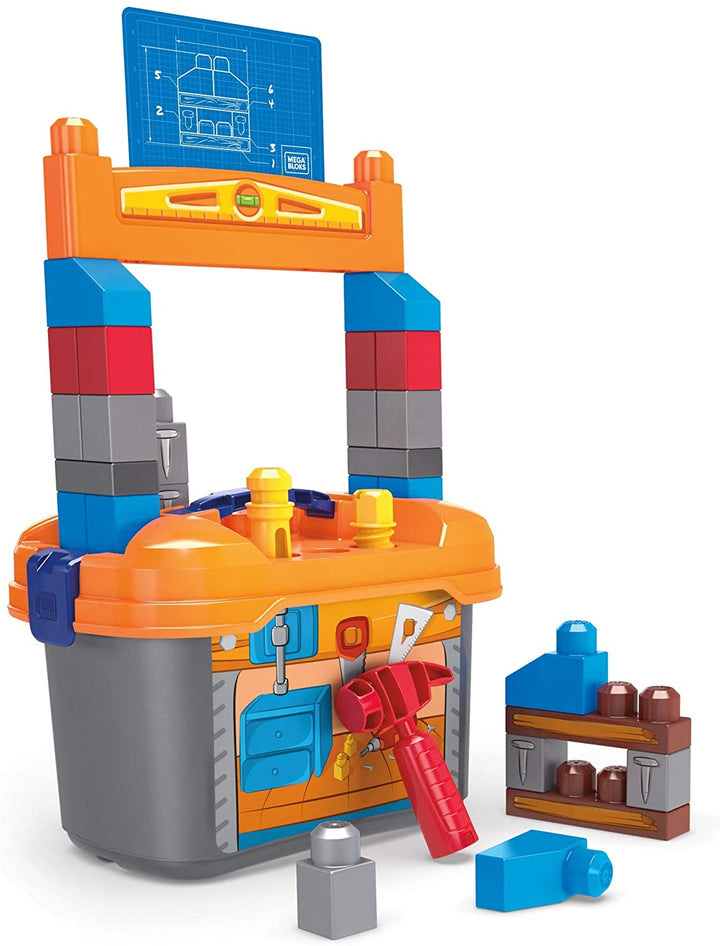 Mega Bloks Lil&#39; Bouwwerkbank