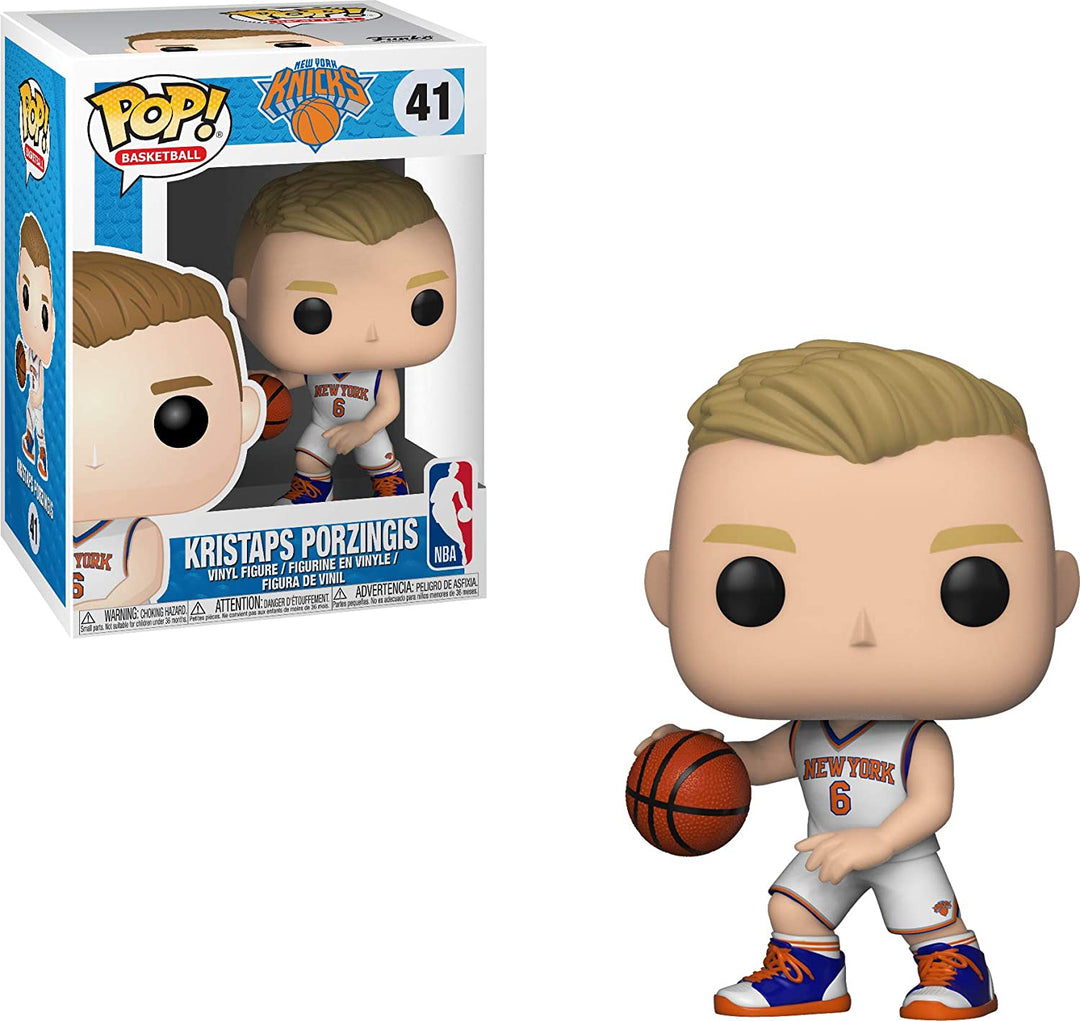 New York Knicks Kristaps Porzingis Funko 34451 Pop! Vinyl Nr. 41