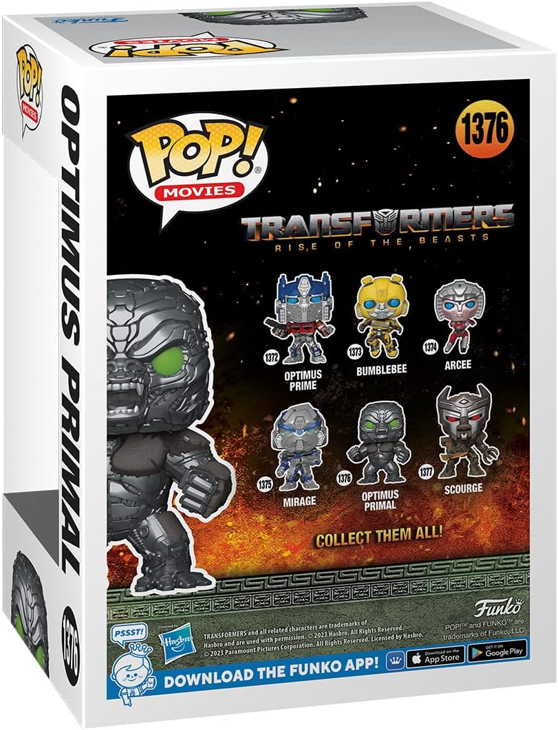 Funko POP! Filme: Transformers: Aufstieg der Bestien – Optimus Primal Pop! Vinyl