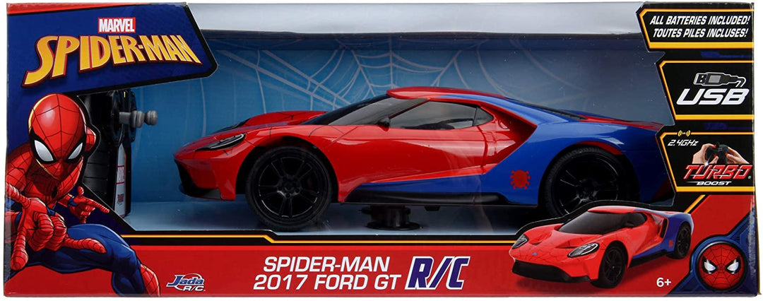 Marvel RC Spiderman 2017 Ford GT im Maßstab 1:16